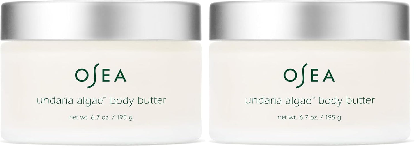 Undaria Algae™ Body Butter 6.7 Oz - for Dry Skin - Ultra Hydrating Whipped Shea Butter + Ceramides - Vegan Skincare & Clean Bodycare - Thick Body Cream - for Extremely Dry Crepey Skin
