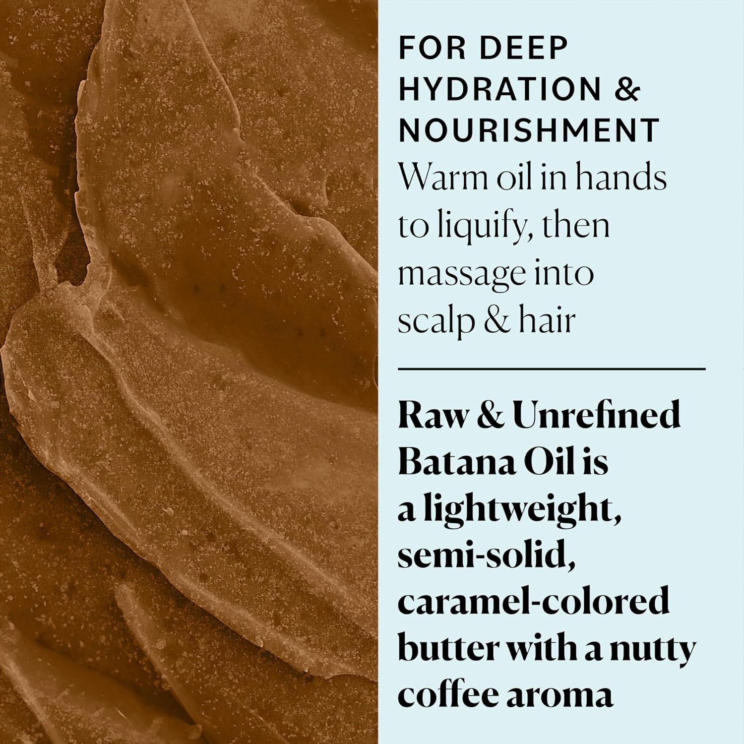 - Batana Oil, 4 Fl Oz - 100% Raw & Unrefined - Hair & Scalp Nourishment - Fatty Acids, Antioxidants, & Vitamins - Sourced from Honduras - Vegan & Cruelty Free - Hair Care & Self Care