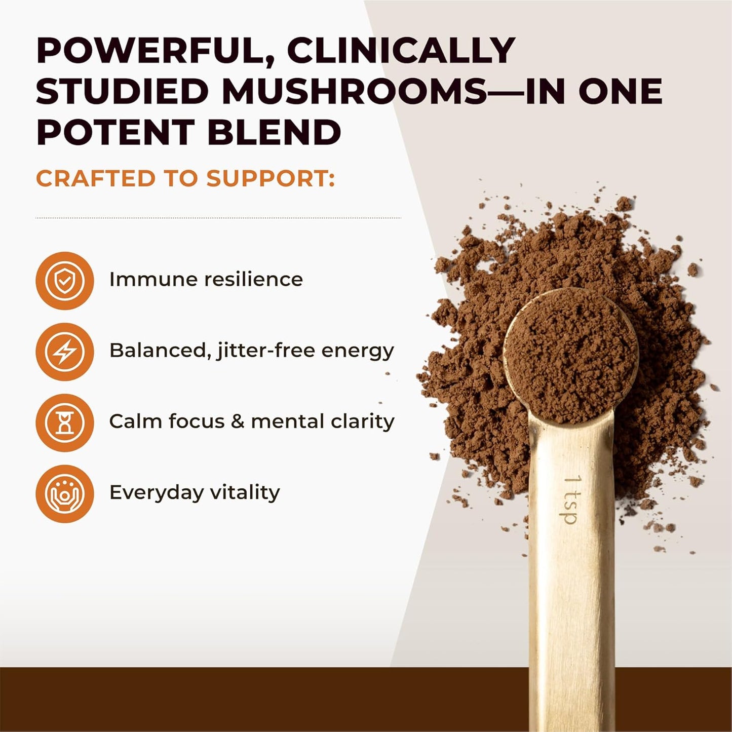 Sacred 7 Mushroom Powder Supplement - 7-in-1 Blend (7 Month Supply) | Immune Support, Cognitive Enhancement, and Energy Boost | Coffee Additive | Organic 100% Fruiting Body Extract of Lion's Mane, Reishi, and Chaga