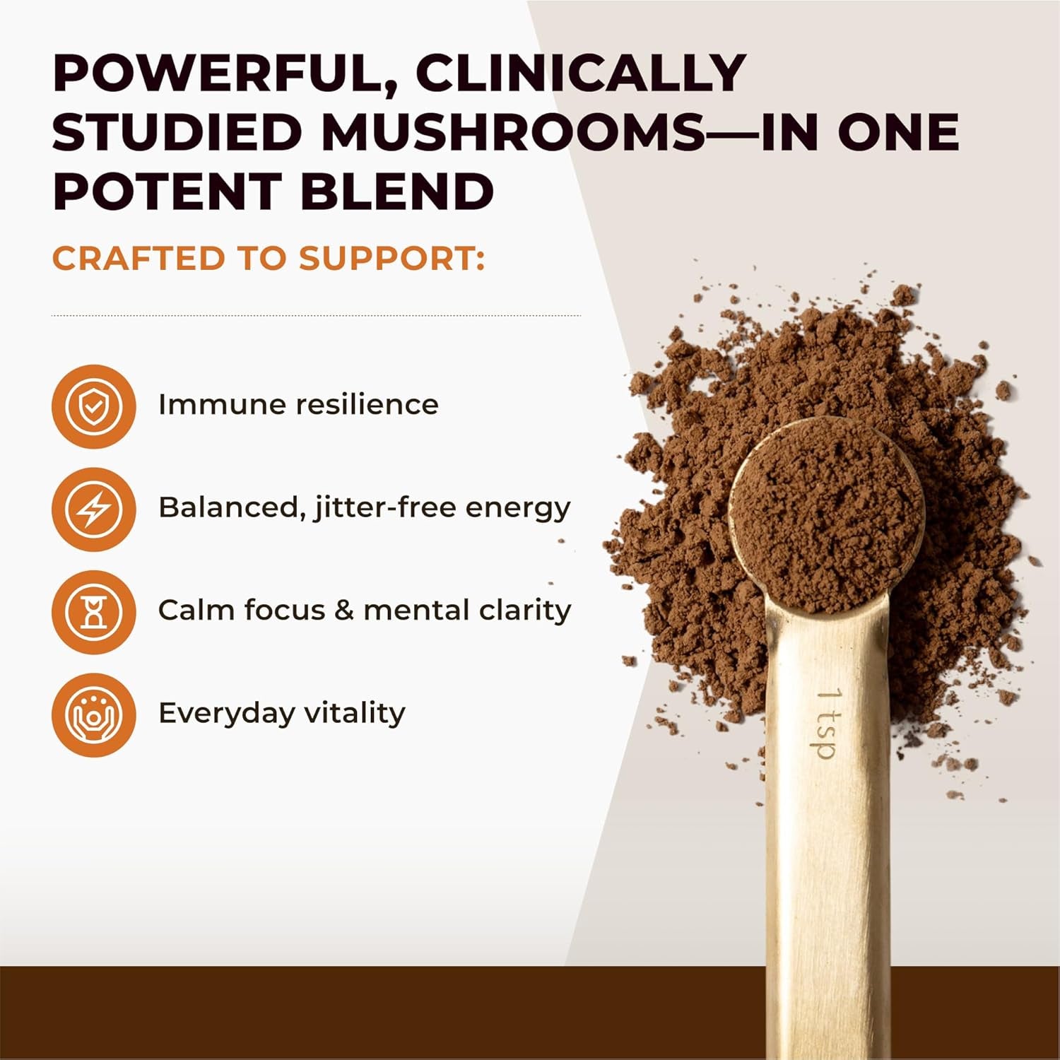 Sacred 7 Mushroom Powder Supplement - 7-in-1 Blend (7 Month Supply) | Immune Support, Cognitive Enhancement, and Energy Boost | Coffee Additive | Organic 100% Fruiting Body Extract of Lion's Mane, Reishi, and Chaga