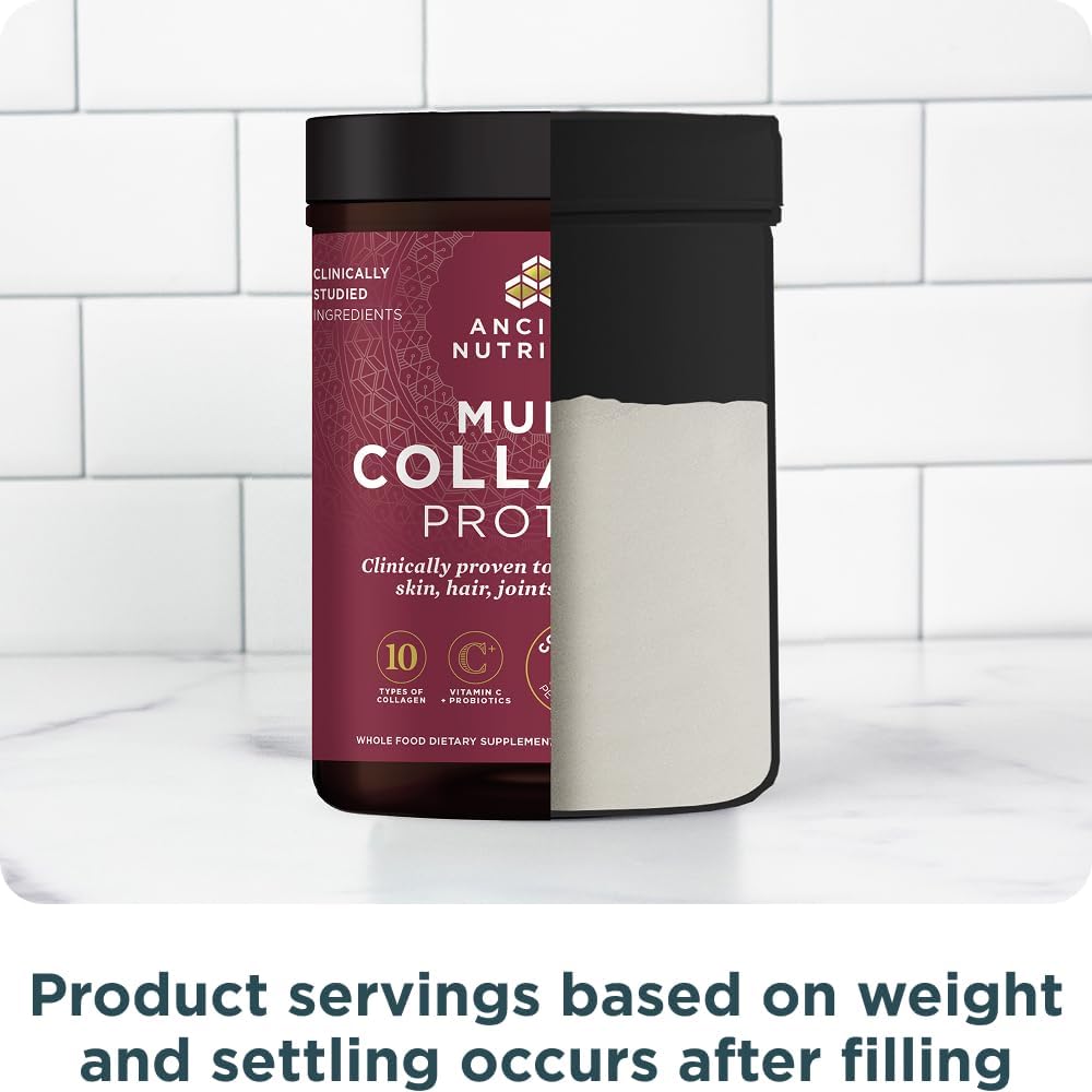Transform Your Health with Our Multi Collagen Protein Powder - Unflavored, 40 Servings of Skin, Joint, and Gut Support