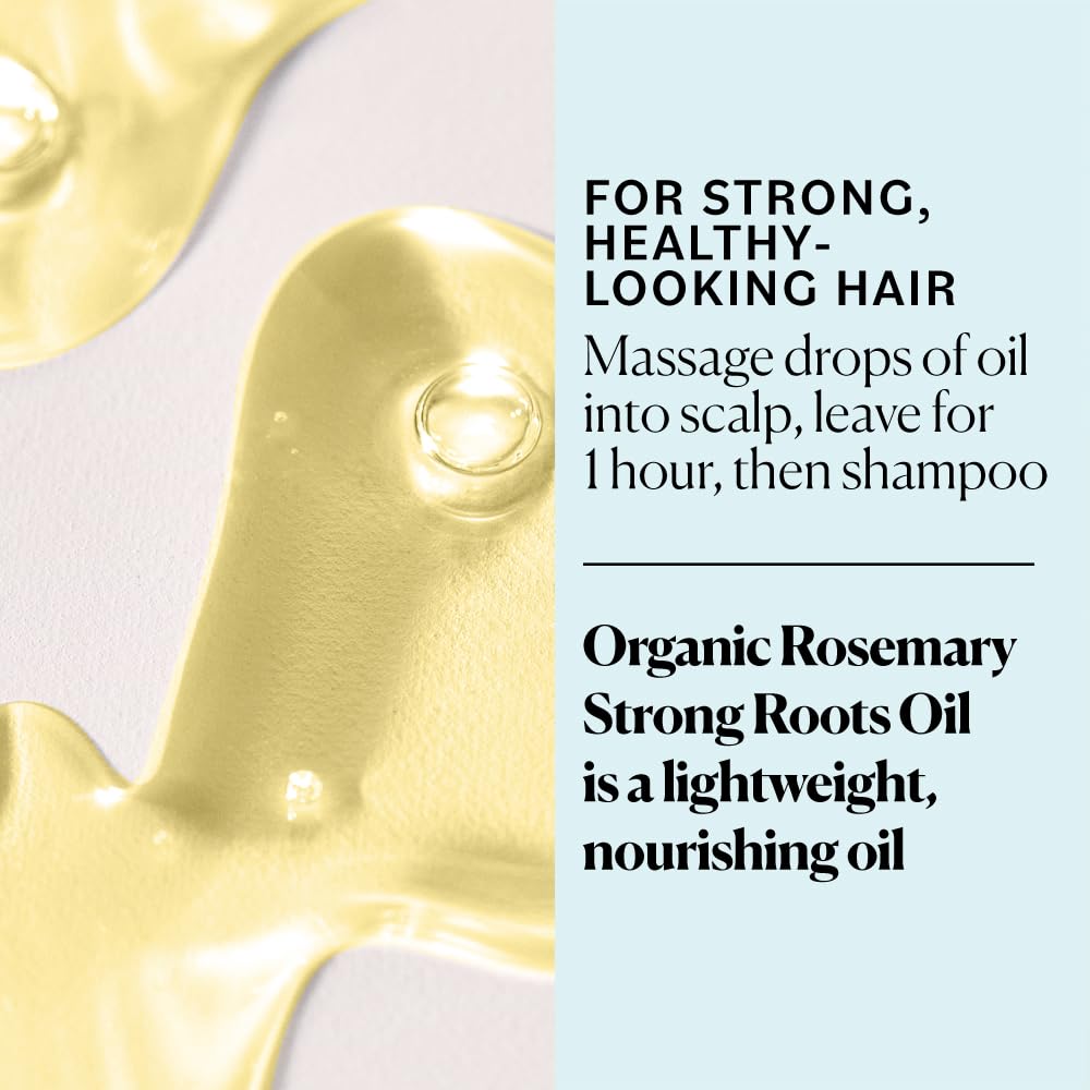Revitalize Your Hair with Organic Rosemary Oil - Powerful Hair Growth Serum Infused with Macadamia, Jojoba & Essential Oils - 2 Fl Oz of Natural Beauty