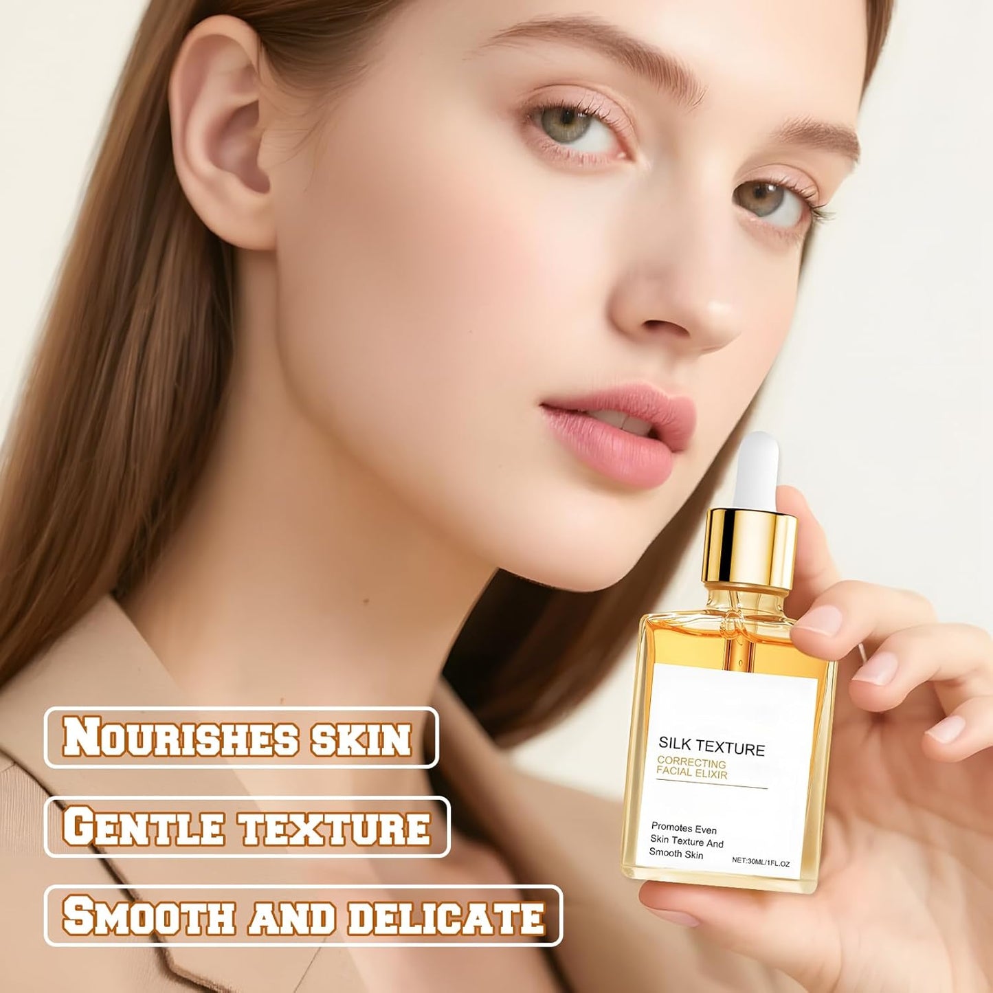 Silk Body Oil - Hydrating Perfume and Bath Oil with Vitamin E, Shea Butter, and Coconut Oil, 30ml