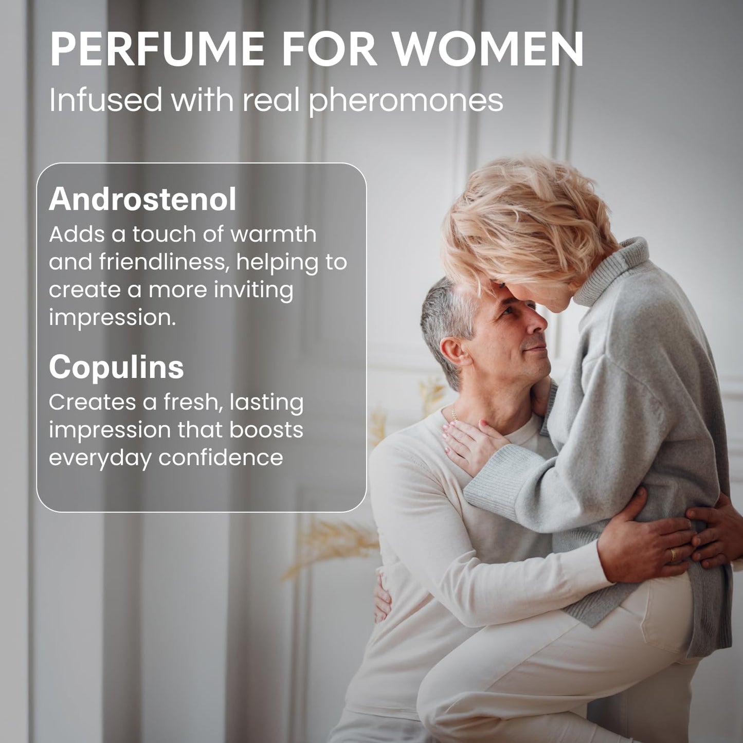 Pheromone Perfume for Women - Original Long-Lasting Fragrance with Jasmine and Rose, Vegan and Cruelty-Free - 15ml/0.50 fl. oz.