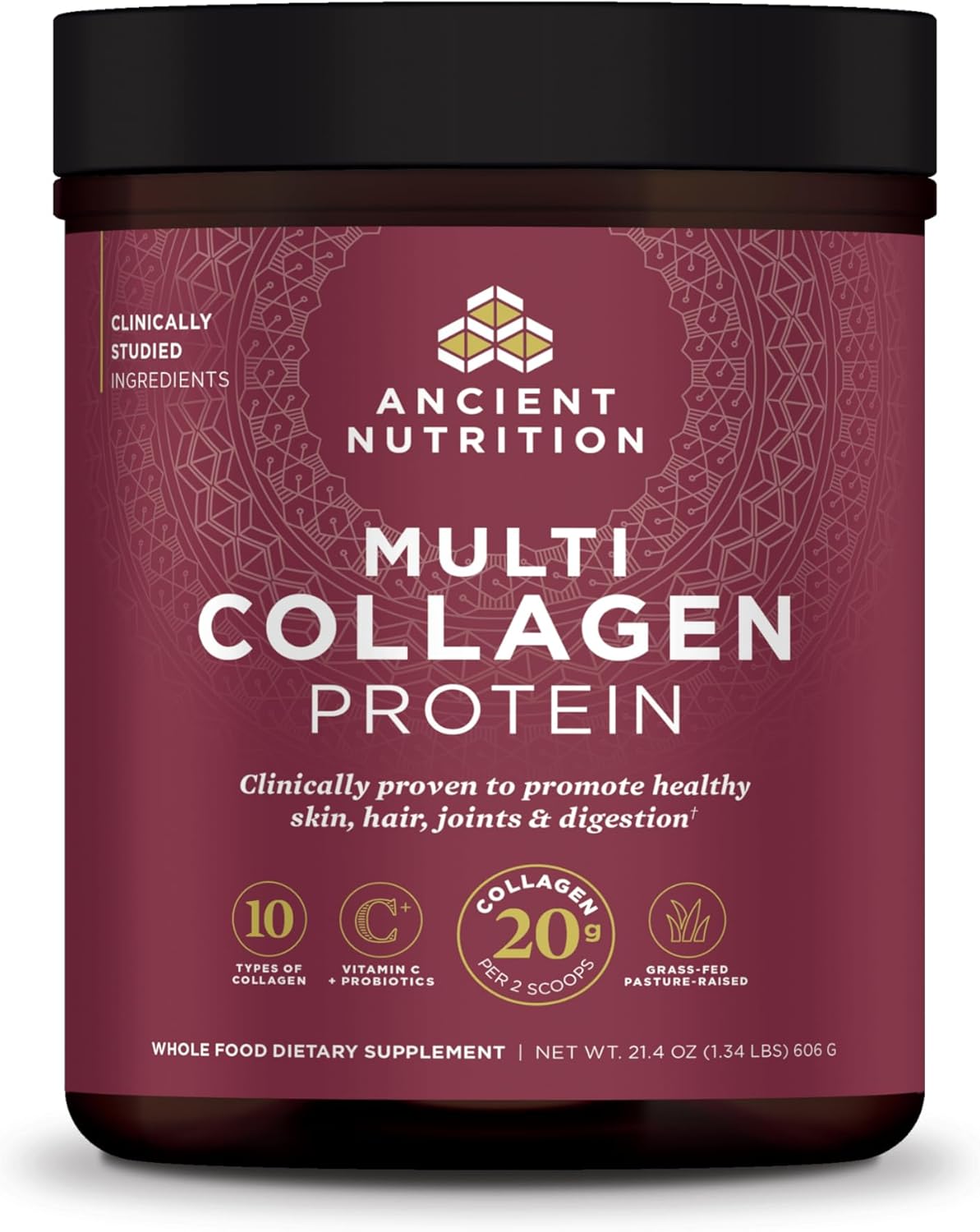 Transform Your Health with Our Multi Collagen Protein Powder - Unflavored, 40 Servings of Skin, Joint, and Gut Support