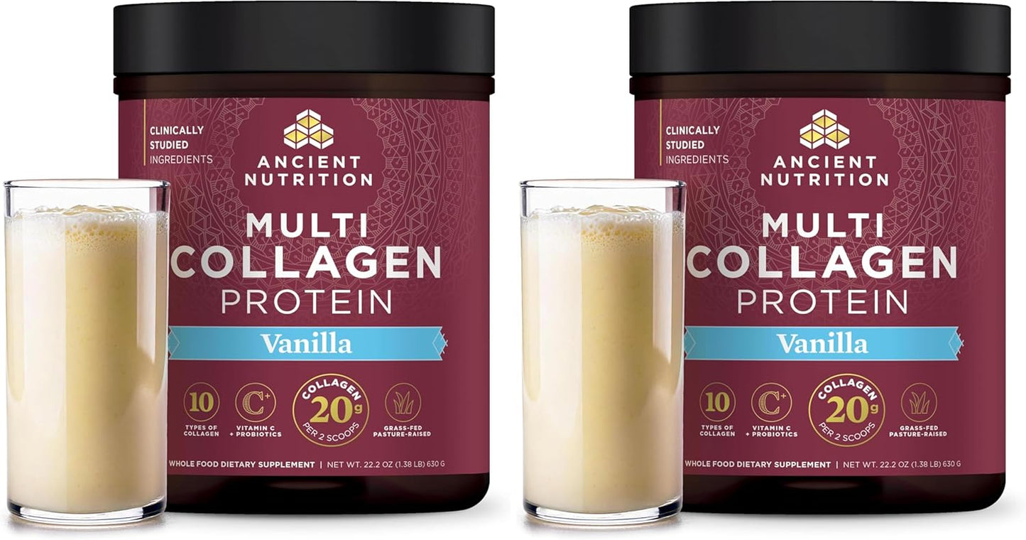 Transform Your Health with Our Multi Collagen Protein Powder - Unflavored, 40 Servings of Skin, Joint, and Gut Support