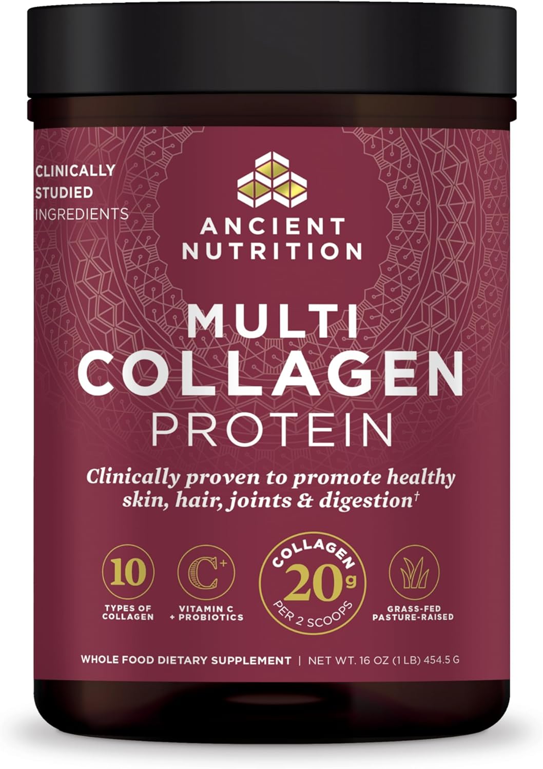 Transform Your Health with Our Multi Collagen Protein Powder - Unflavored, 40 Servings of Skin, Joint, and Gut Support