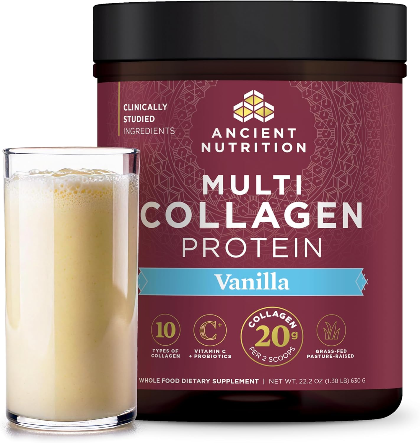 Transform Your Health with Our Multi Collagen Protein Powder - Unflavored, 40 Servings of Skin, Joint, and Gut Support