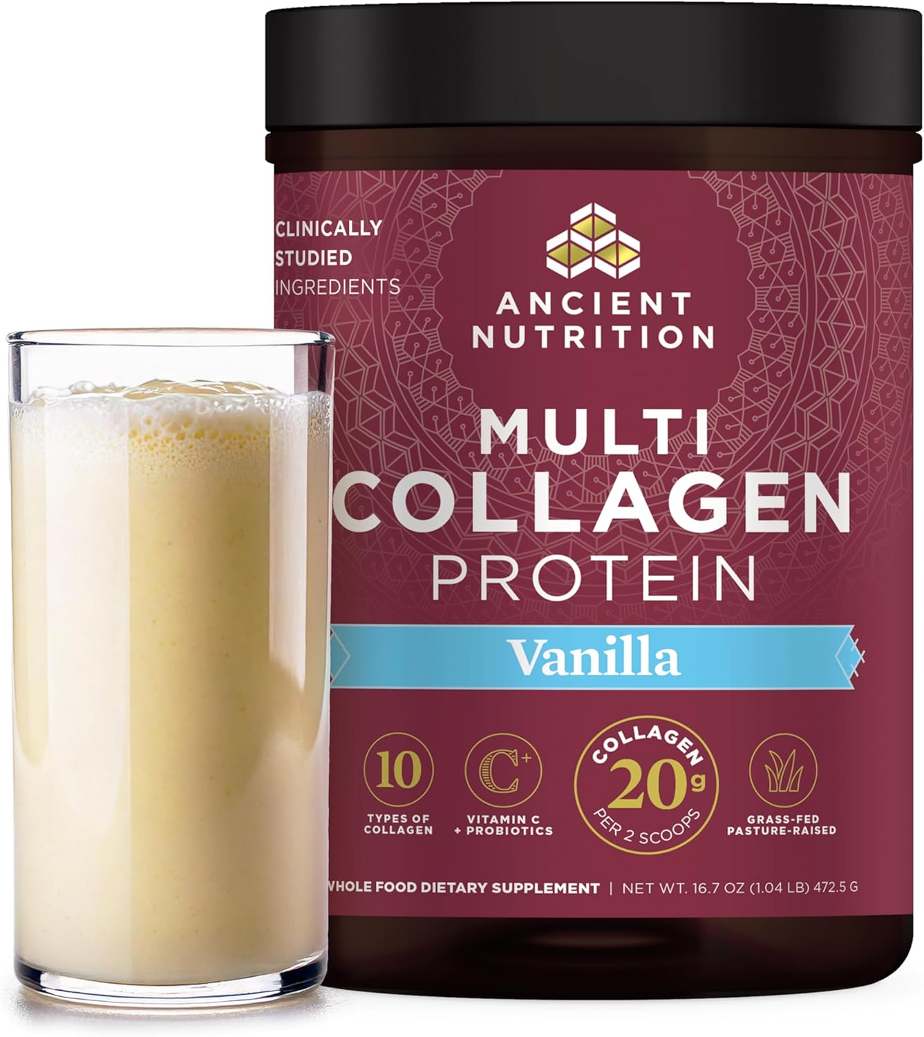 Transform Your Health with Our Multi Collagen Protein Powder - Unflavored, 40 Servings of Skin, Joint, and Gut Support